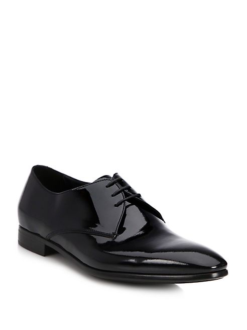 Giorgio Armani - Vernice Patent Leather Derby Shoe