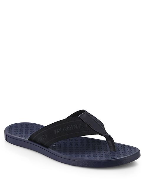 Giorgio Armani - Rubber Flip Flops