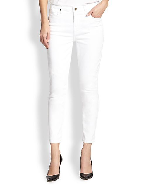 Jen7 - Cropped Skinny Jeans