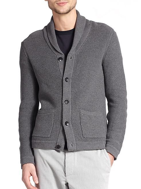 Rag & Bone - Avery Waffle-Stitch Cardigan