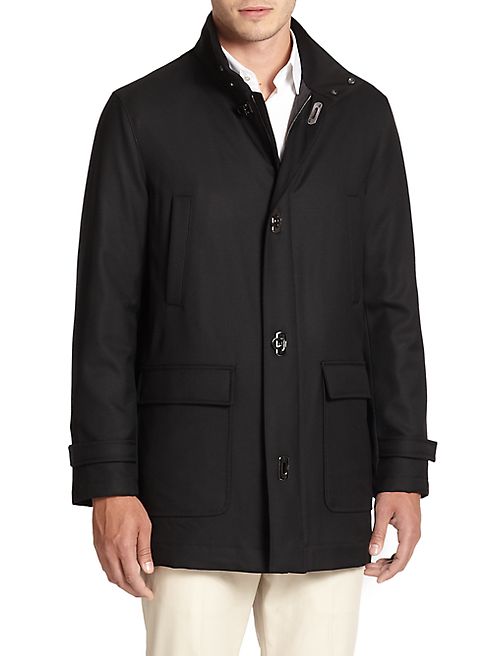 Salvatore Ferragamo - Wool Car Coat