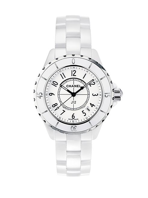 CHANEL - J12 Ceramic & Stainless Steel Bracelet Watch