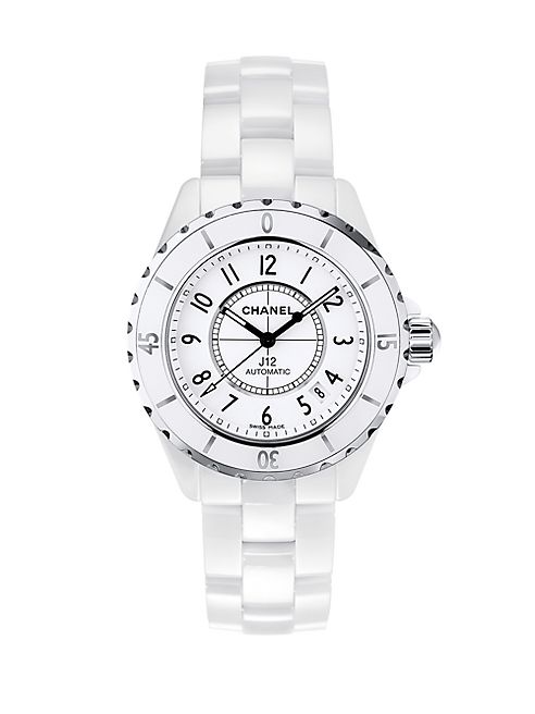 CHANEL - J12 Ceramic & Stainless Steel Bracelet Watch