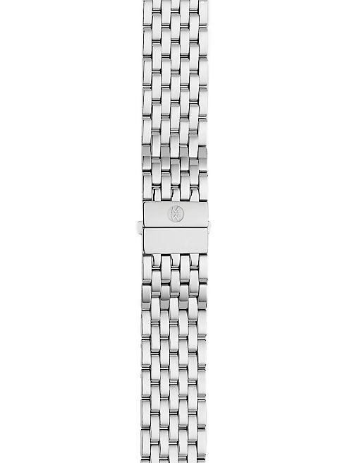 Michele Watches - Deco 18 Stainless Steel Seven-Link Watch Bracelet