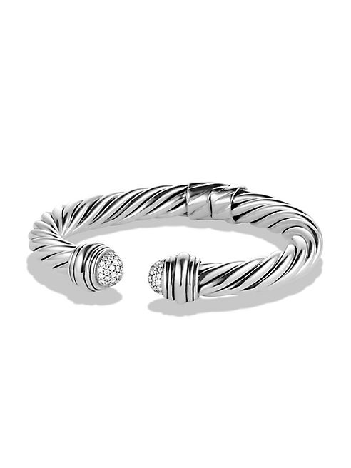 David Yurman - Cable Classics Pavé Tip Bracelet with Diamonds