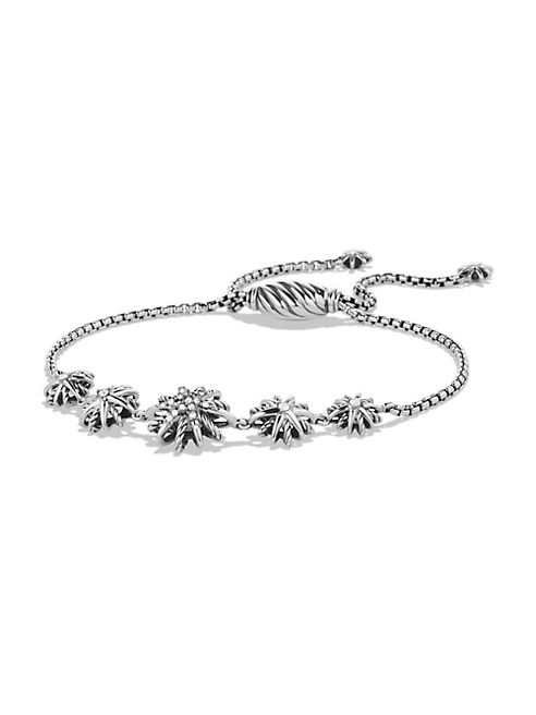 David Yurman - Starburst Five-Station Bracelet with Diamonds