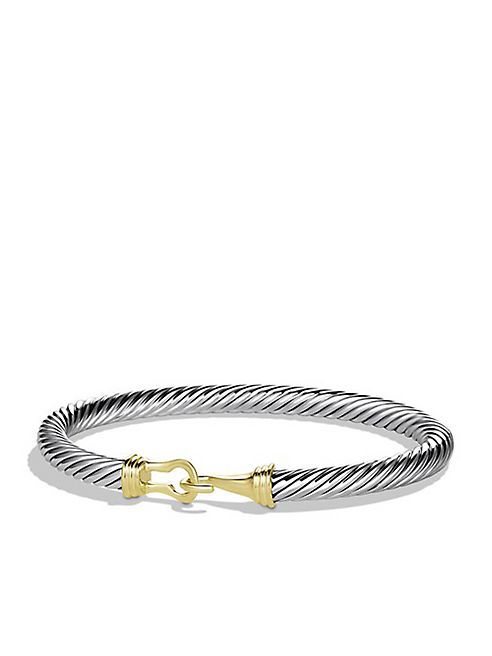 David Yurman - Cable Buckle Bracelet with Gold