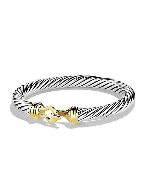 David Yurman - Cable Buckle Bracelet with Gold