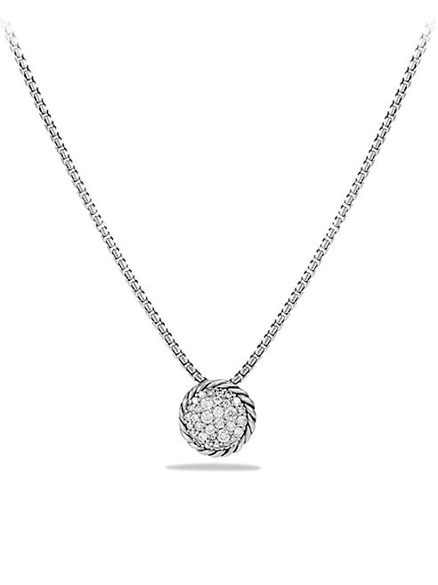 David Yurman - Chatelaine Pendant Necklace with Diamonds