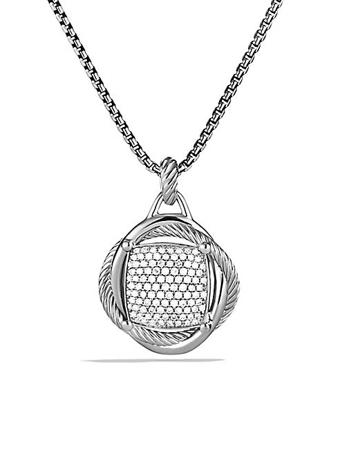 David Yurman - Infinity Large Pendant with Diamonds