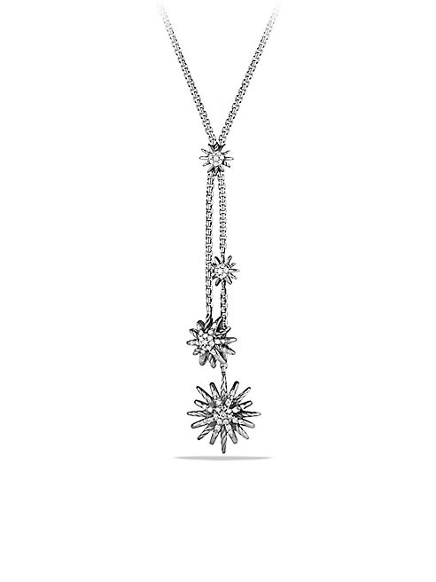 David Yurman - Starburst Y Necklace with Diamonds