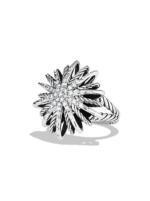 David Yurman - Starburst Medium Ring with Diamonds