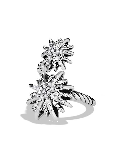 David Yurman - Starburst Open Ring with Diamonds