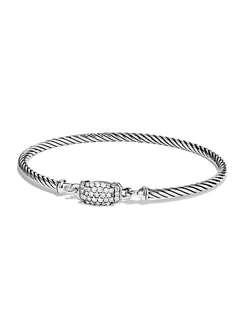 David Yurman - Petite Wheaton Bracelet with Diamonds