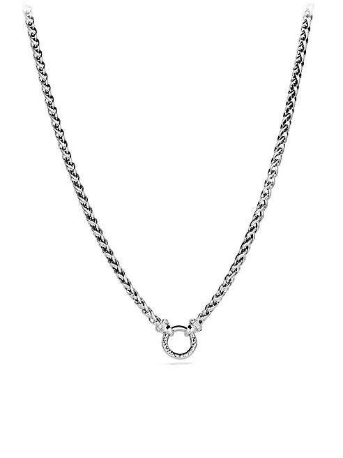 David Yurman - Wheat Chain Necklace with Diamonds