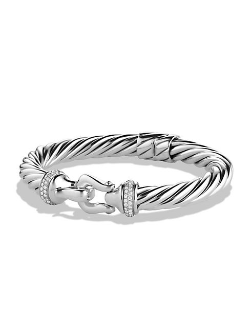 David Yurman - Cable Buckle Bracelet with Diamonds