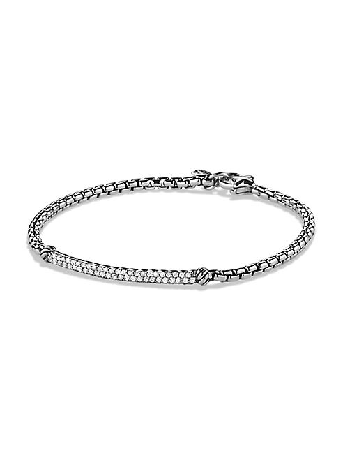 David Yurman - Petite Pavé Bar Metro Bracelet with Diamonds