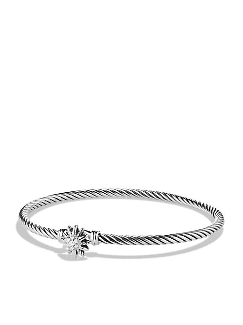 David Yurman - Starburst Single-Station Bracelet with Diamonds