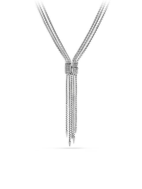 David Yurman - Confetti Drop Necklace with Diamonds