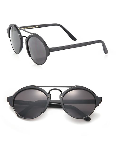 Illesteva - Milan II Matte Black Sunglasses