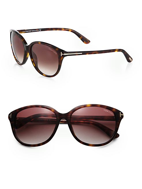 Tom Ford Eyewear - Karmen Vintage-Inspired Round Sunglasses