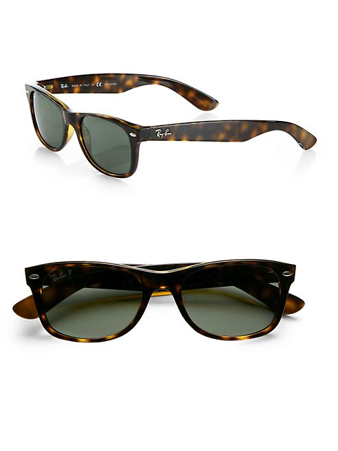 Ray-Ban - New Wayfarer Square Polar Sunglasses