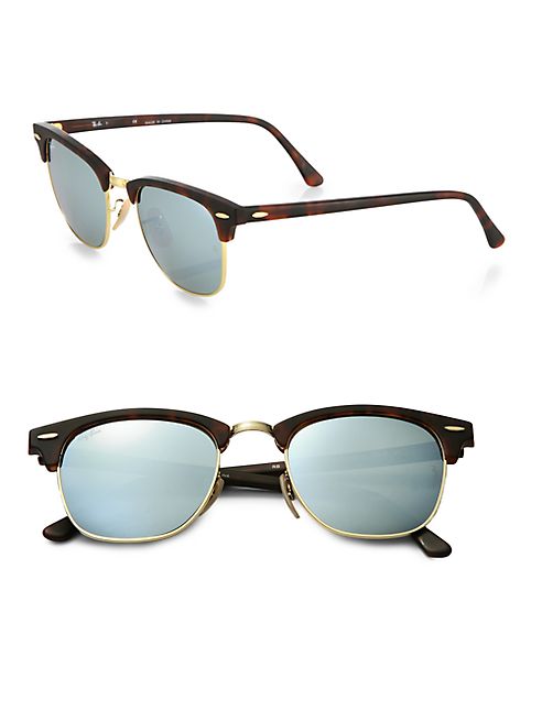 Ray-Ban - Clubmaster Flash Lens Sunglasses