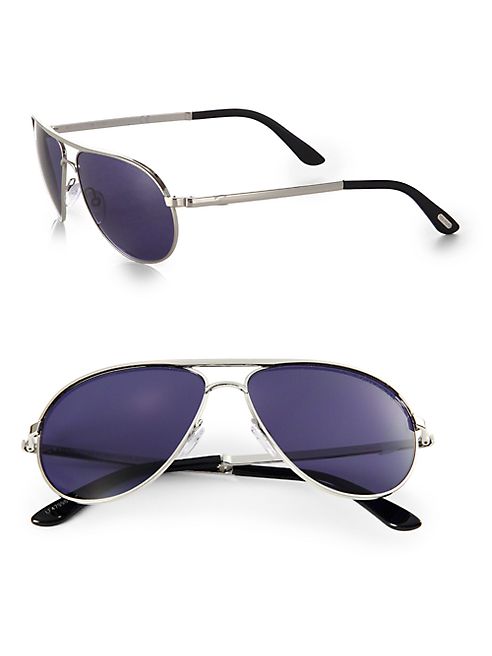 Tom Ford Eyewear - Marko 58MM Aviator Sunglasses