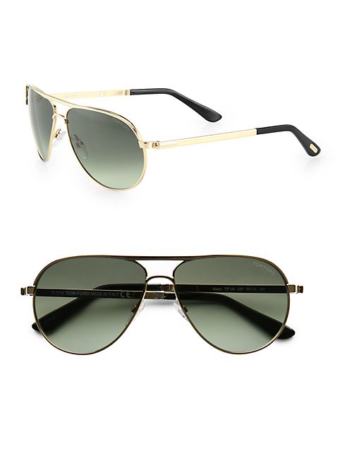 Tom Ford Eyewear - Marko 58MM Aviator Sunglasses