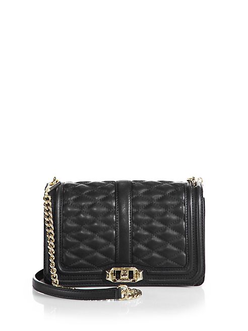 Rebecca Minkoff - Quilted Love Leather Crossbody Bag