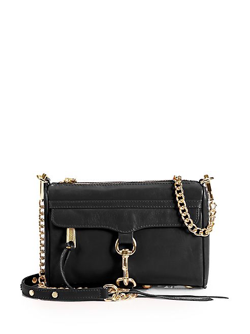 Rebecca Minkoff - Mini Mac Leather Chain Clutch