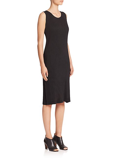 Issey Miyake - Pleated Crepe Dress