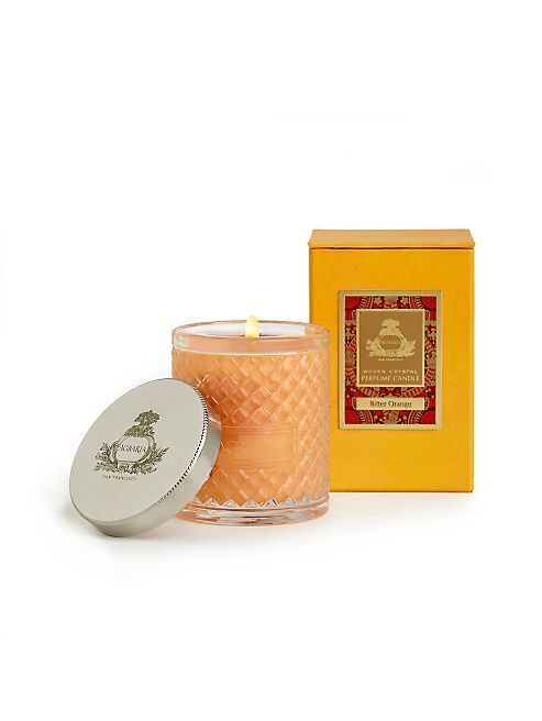 Agraria - Bitter Orange Woven Crystal Candle