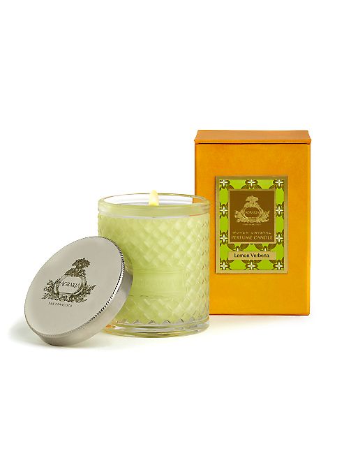 Agraria - Lemon Verbena Woven Crystal Candle