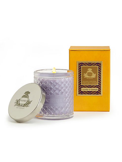 Agraria - Lavender Rosemary Woven Crystal Candle/7 oz.