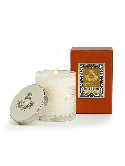 Agraria - Mediterranean Jasmine Woven Crystal Candle