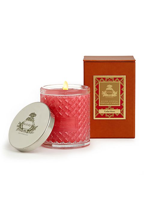 Agraria - Cedar Rose Woven Crystal Candle/7 oz.