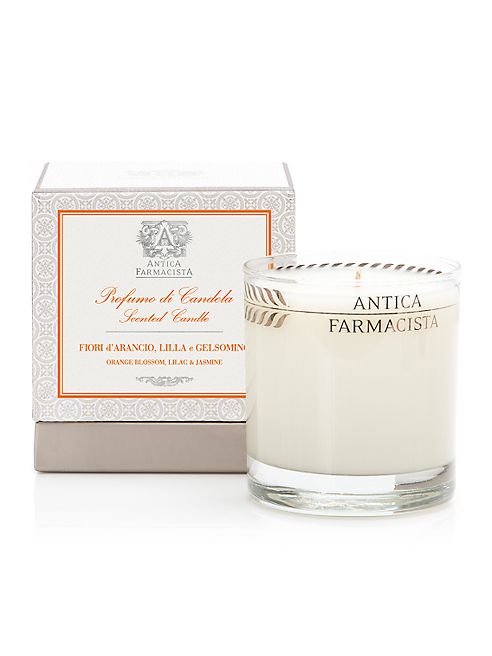 Antica Farmacista - Orange Blossom, Lilac and Jasmine Round Candle/9 oz.