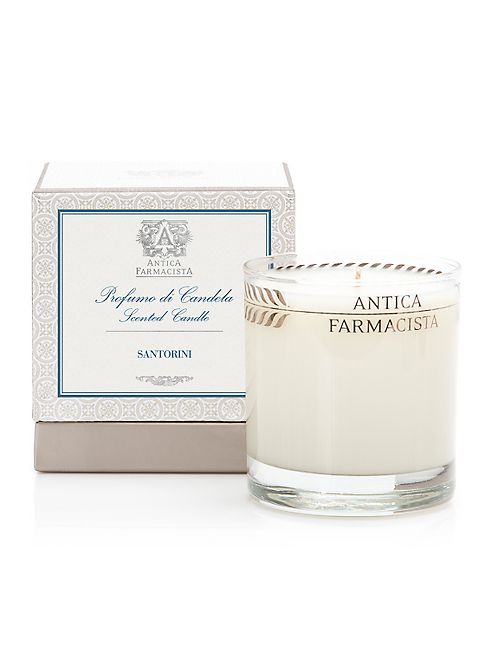 Antica Farmacista - Santorini Platinum Round Candle/9 oz.