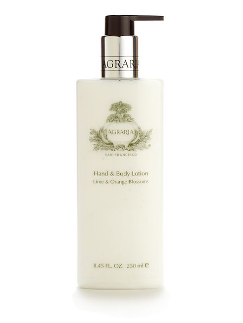 Agraria - Lime & Orange Blossoms Hand & Body Lotion/8.45 oz.