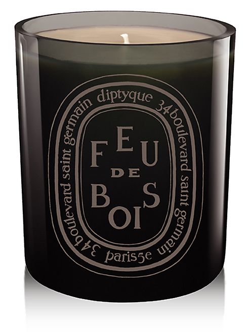 Diptyque - Grey Feu De Bois Candle/10.2 oz.