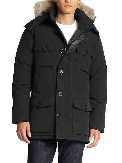 Canada Goose - Banff Fur-Trimmed Puffer Coat