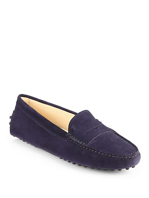 Tod's - Gommini Suede Drivers