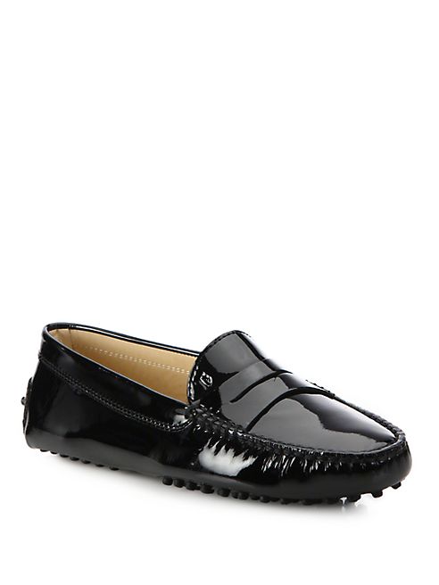 Tod's - Gommini Patent Leather Drivers