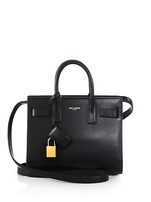 Saint Laurent - Nano Sac De Jour Leather Tote