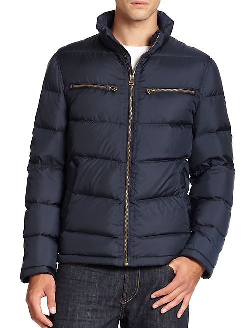 Cole Haan - Packable Down Moto Jacket