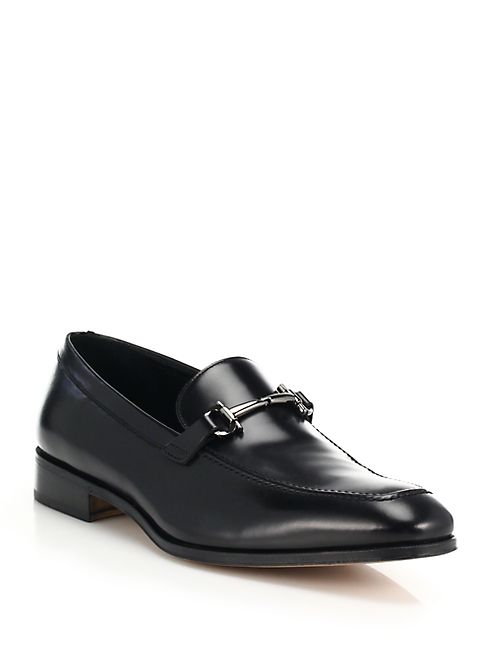 Salvatore Ferragamo - Fenice Leather Loafers