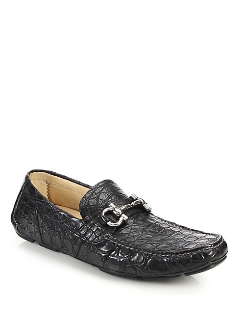 Salvatore Ferragamo - Parigi Croc Driver