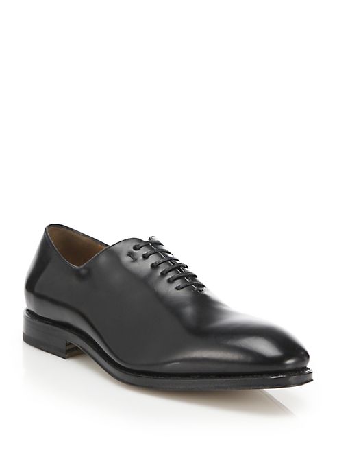 Salvatore Ferragamo - Carmelo Leather Oxfords