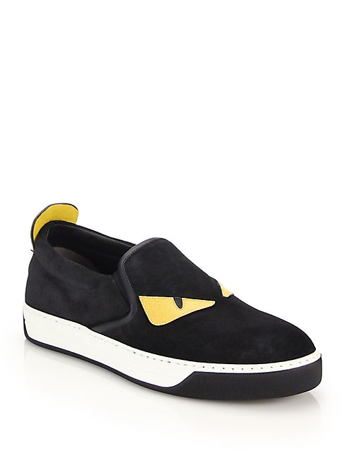 Fendi - Monster Slip-On Sneakers